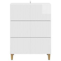 Armoire à tiroirs Blanc brillant 66 x 34,5 x 90 cm 616104616104
