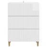 Armoire à tiroirs Blanc brillant 66 x 34,5 x 90 cm 616104616104