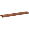 Appui de fenêtre Bois marron 60 x 10 x 4,5 cm PVC 616108616108