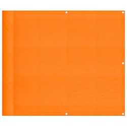 Paravent de balcon orange 90 x 800 cm 100 % polyester Oxford 616112616112