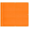 Paravent de balcon orange 90 x 800 cm 100 % polyester Oxford 616112616112