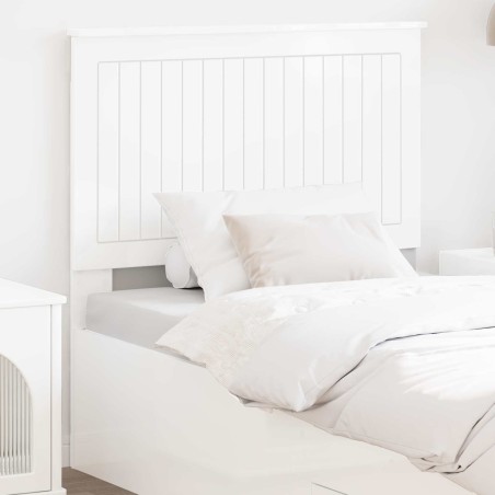 Tête de lit Blanc Brillant 90 cm Bois d'ingénierie 616115616115