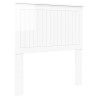 Tête de lit Blanc Brillant 90 cm Bois d'ingénierie 616115616115