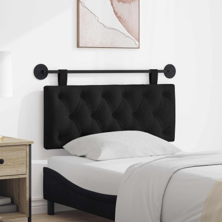Tête de lit suspendue Noir Tissu 616119616119