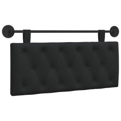 Tête de lit suspendue Noir Tissu 616119616119
