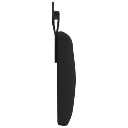 Tête de lit suspendue Noir Tissu 616119616119