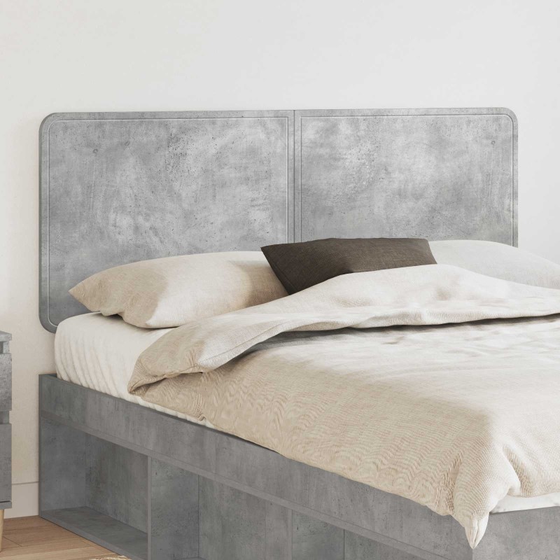 Tête de lit Gris béton Bois d'ingénierie 616120616120