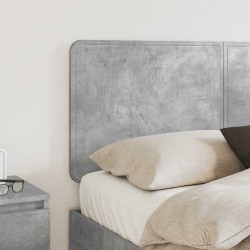 Tête de lit Gris béton Bois d'ingénierie 616120616120