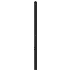 Tête de lit de remplacement chêne fumé 200 cm fer et bois d'ingénierie 616129616129