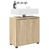 Armoire de lavabo de salle de bain Chêne Sonoma 60 x 30 x 60 cm 616133616133