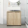 Armoire de lavabo de salle de bain Chêne Sonoma 60 x 30 x 60 cm 616133616133