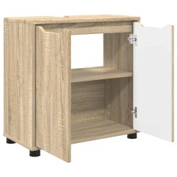 Armoire de lavabo de salle de bain Chêne Sonoma 60 x 30 x 60 cm 616133616133