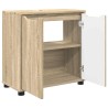 Armoire de lavabo de salle de bain Chêne Sonoma 60 x 30 x 60 cm 616133616133