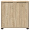 Armoire de lavabo de salle de bain Chêne Sonoma 60 x 30 x 60 cm 616133616133