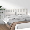 Tête de lit Blanc 185,5x4x100 cm Bois massif de pin 616134616134