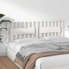 Tête de lit Blanc 185,5x4x100 cm Bois massif de pin 616134616134