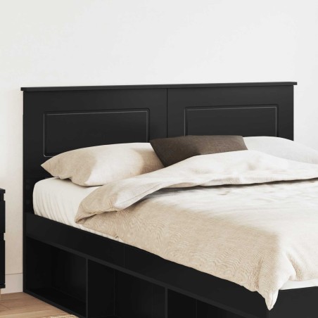 Tête de lit Chêne noir Bois d'ingénierie 616141616141