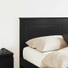 Tête de lit Chêne noir Bois d'ingénierie 616141616141