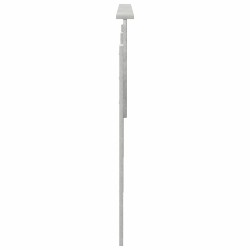 Tête de lit Gris béton Bois d'ingénierie 616142616142