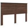 Tête de lit Chêne brun 160 cm Bois d'ingénierie 616143616143