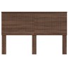 Tête de lit Chêne brun 160 cm Bois d'ingénierie 616143616143