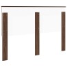 Tête de lit Chêne brun 160 cm Bois d'ingénierie 616143616143