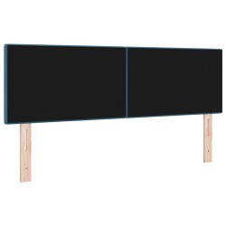 Tête de lit Bleu foncé 144 cm Velours 616145616145
