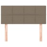 Tête de lit Taupe 80x5x78/88 cm Tissu 616150616150