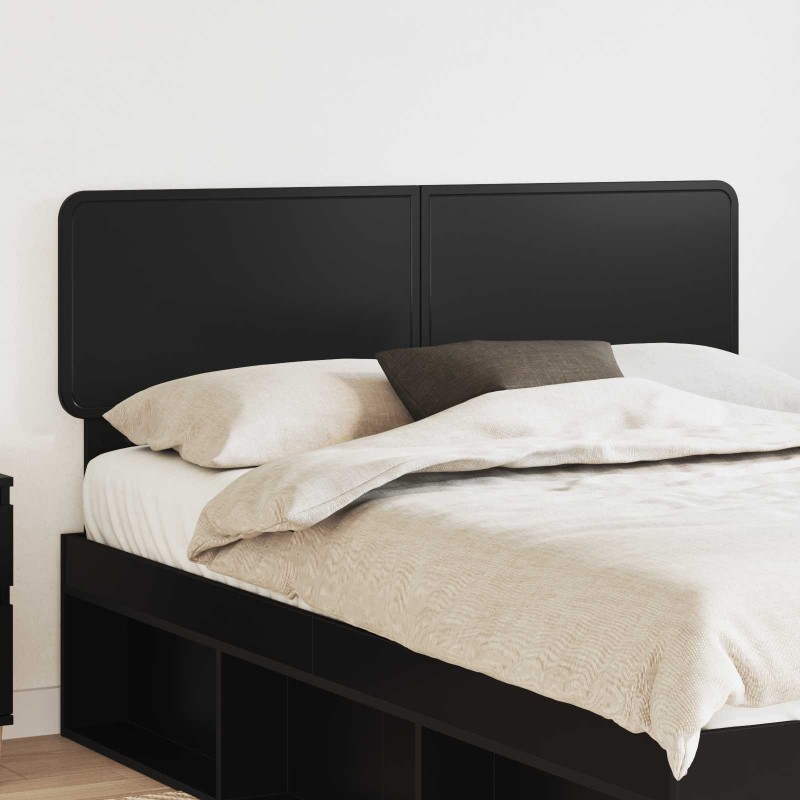 Tête de lit Chêne noir Bois d'ingénierie 616151616151