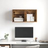 Ensemble meuble TV Montage mural Bois Ancien 37 x 37 x 72 cm 616153616153