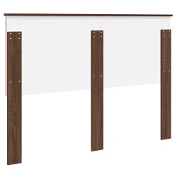 Tête de lit Chêne brun 140 cm Bois d'ingénierie 616154616154