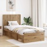 Tête de lit Chêne artisanal Bois d'ingénierie 616156616156
