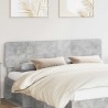 Tête de lit Gris béton Bois d'ingénierie 616157616157