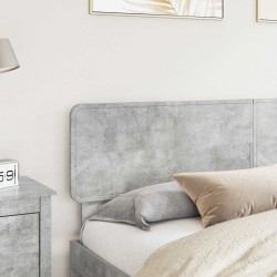Tête de lit Gris béton Bois d'ingénierie 616157616157