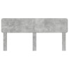 Tête de lit Gris béton Bois d'ingénierie 616157616157