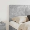 Tête de lit Gris béton Bois d'ingénierie 616158616158