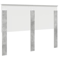 Tête de lit Gris Béton 100 cm Bois d’ingénierie 616159616159