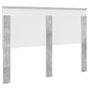 Tête de lit Gris Béton 100 cm Bois d’ingénierie 616159616159