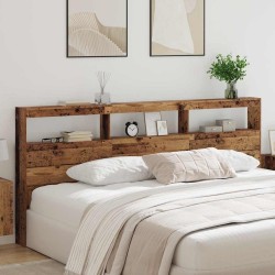 Tête de lit Bois Ancien 220 x 17 x 102 cm Bois d'ingénierie 616161616161