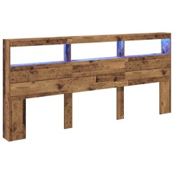 Tête de lit Bois Ancien 220 x 17 x 102 cm Bois d'ingénierie 616161616161