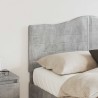 Tête de lit Gris béton Bois d'ingénierie 616164616164