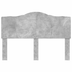 Tête de lit Gris béton Bois d'ingénierie 616164616164