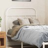 Tête de lit de remplacement métal blanc 90 cm 616165616165