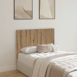 Tête de lit chêne artisanal 120x1,5x80 cm bois d'ingénierie 616167616167