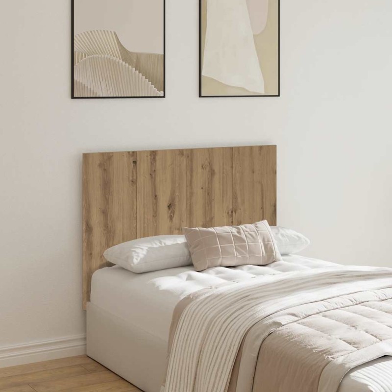 Tête de lit chêne artisanal 120x1,5x80 cm bois d'ingénierie 616167616167