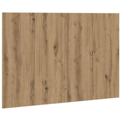 Tête de lit chêne artisanal 120x1,5x80 cm bois d'ingénierie 616167616167