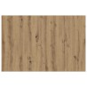 Tête de lit chêne artisanal 120x1,5x80 cm bois d'ingénierie 616167616167