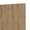Tête de lit chêne artisanal 120x1,5x80 cm bois d'ingénierie 616167616167
