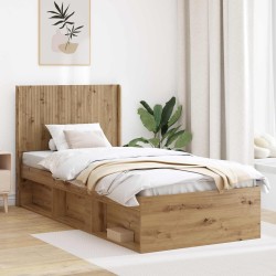 Tête de lit Chêne artisanal Bois d'ingénierie 616168616168