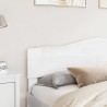 Tête de lit Blanc Brillant Bois d'ingénierie 616170616170
